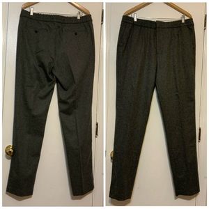 NWOT Banana Republic Men’s Wool Charcoal Slim tapered Fit Suit  pants